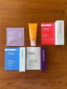 NEW Paula's Choice Mini Travel Sampler - 5 Piece Set